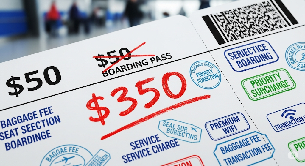 How airlines extract $148 Billion through hidden charges